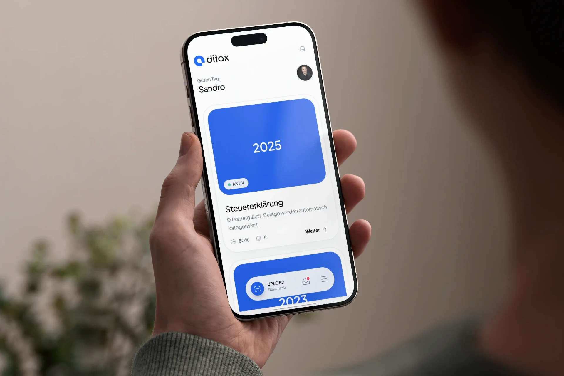 Ditax App - Steuererklärung Aargau einfach gemacht
